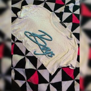 White crop top says Boys